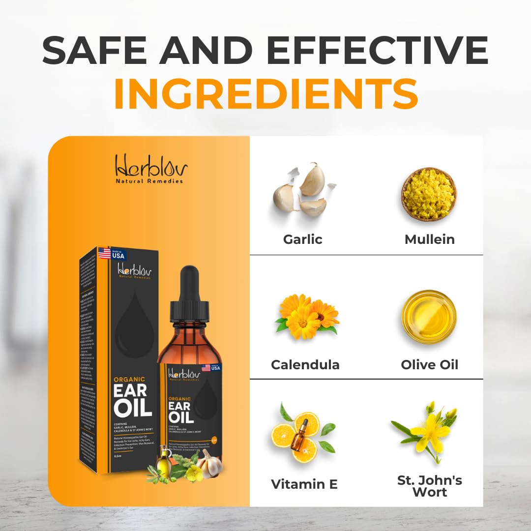 Herblov Ear Oil safe for pets, including dogs and cats.