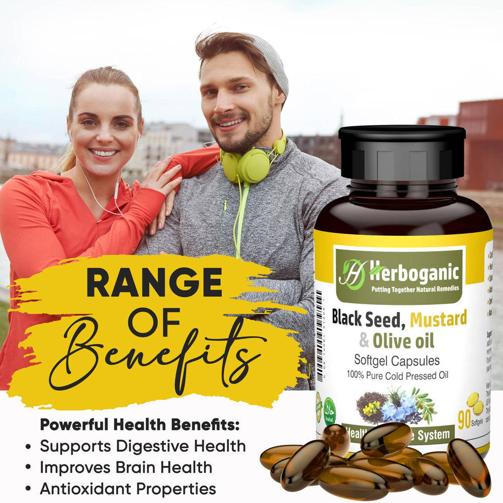 HERBOGANIC 90-count packaging displayed for easy daily supplementation