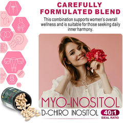 Herbpy 6in1 dchi-inositol capsules close-up for hormone balance