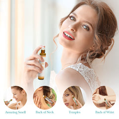 Herbromas Focus On roll-on aids concentration with a fresh scent