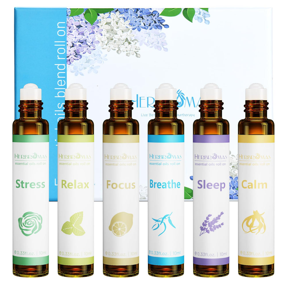 Herbromas Sleep roll-on for calm evening routine and scent