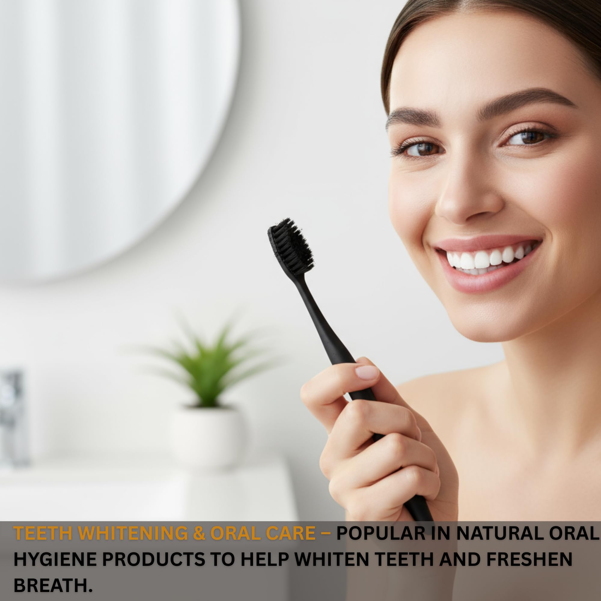 Herbs Botanica activated charcoal powder used in DIY face masks.