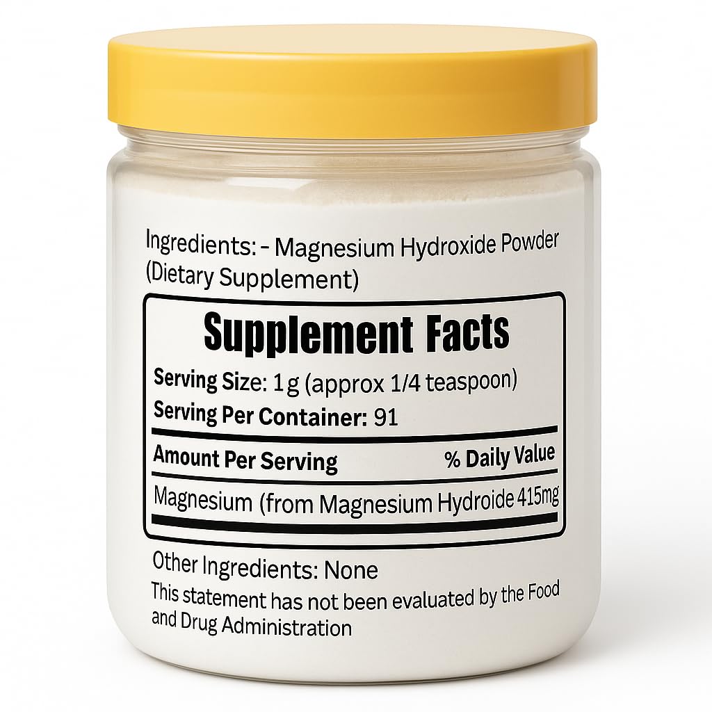Herbs Botanica deodorant-base powder ready for natural, aluminum-free formulas.