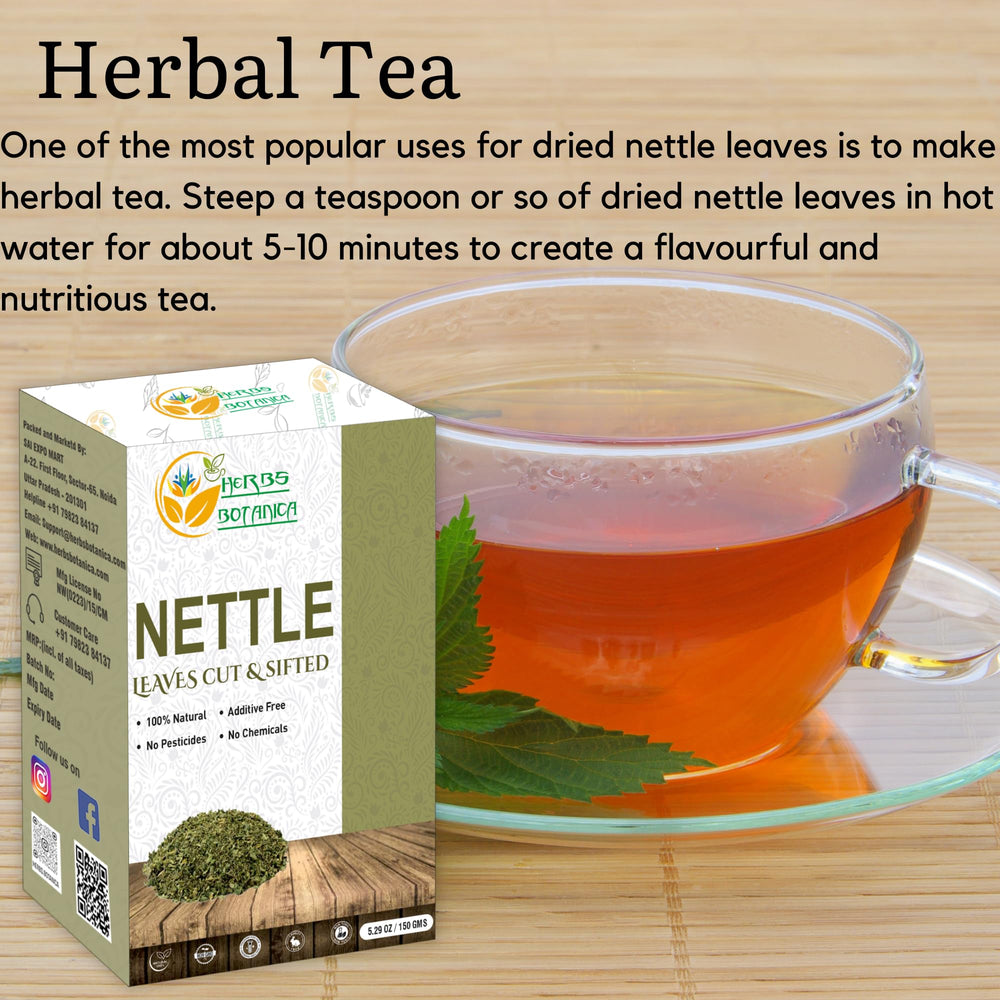 Herbs Botanica Nettle Leaf skincare-friendly ingredient for DIY beauty.