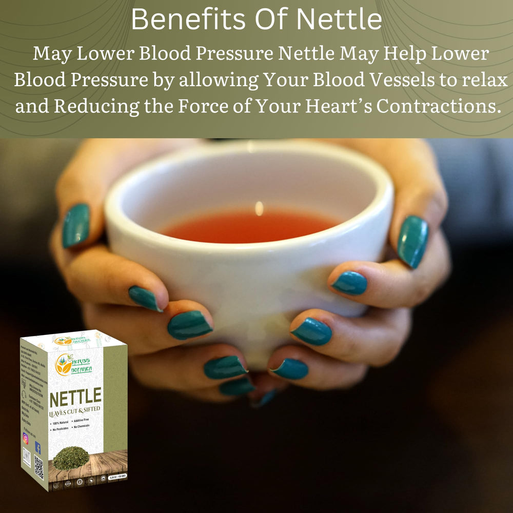 Herbs Botanica Nettle Leaf ingredient for smoothies and wellness blends.