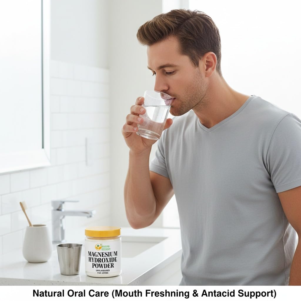 Herbs Botanica magnesium hydroxide powder ideal for toothpaste blends.