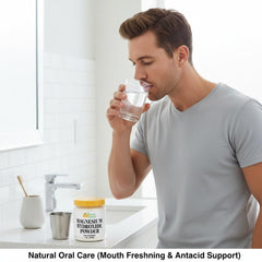 Herbs Botanica magnesium hydroxide powder ideal for toothpaste blends.