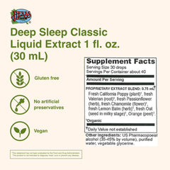 Herbs ETC. Deep Sleep dropper provides precise dosing for a calming bedtime routine