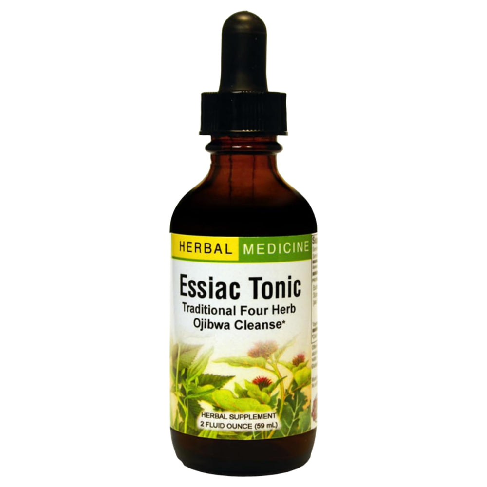 Herbs Etc. Essiac Tonic bottle front shows branding for easy recognition.
