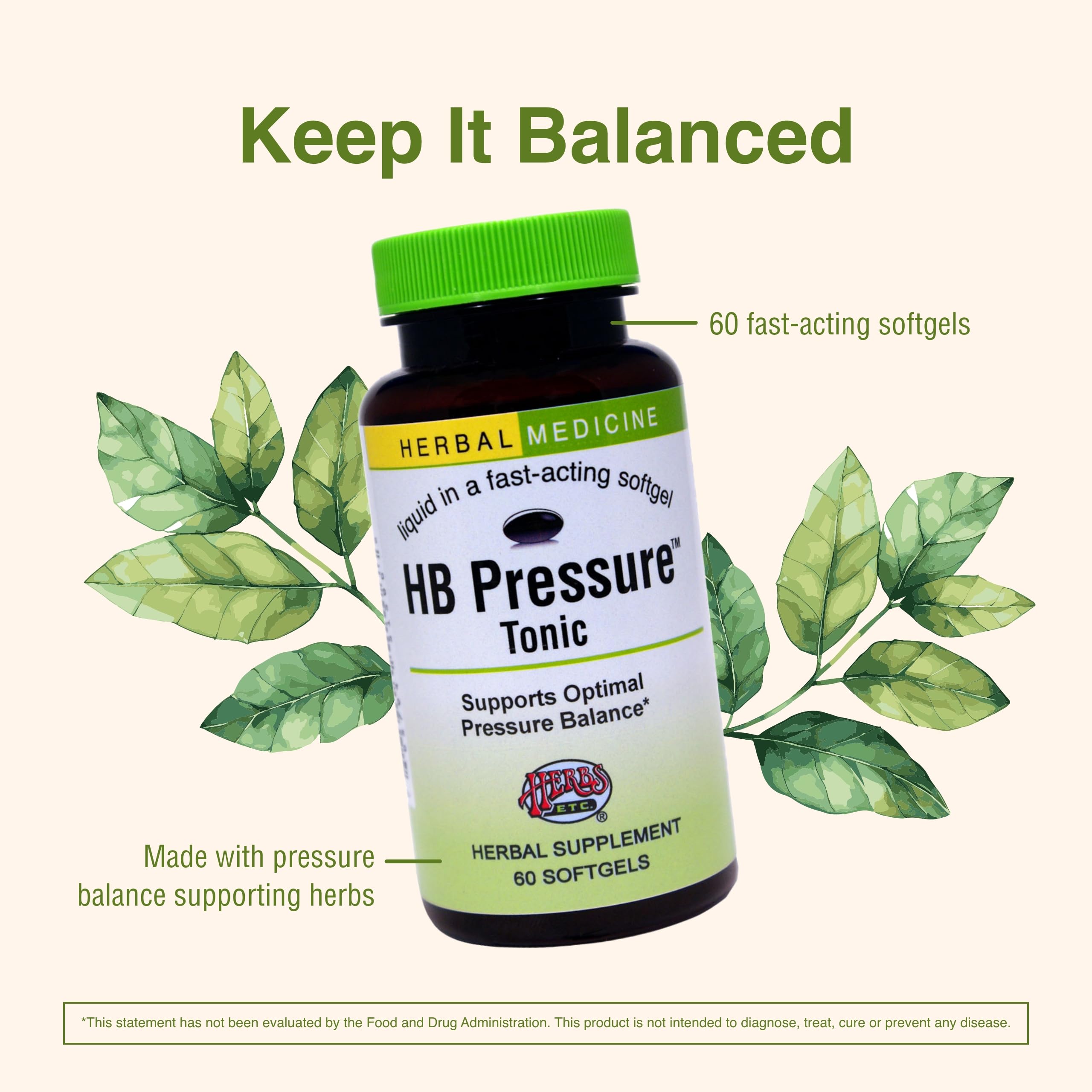 Herbs Etc. HB Pressure Tonic hawthorn-berries closeup – traditional herbs for cardiovascular balance.