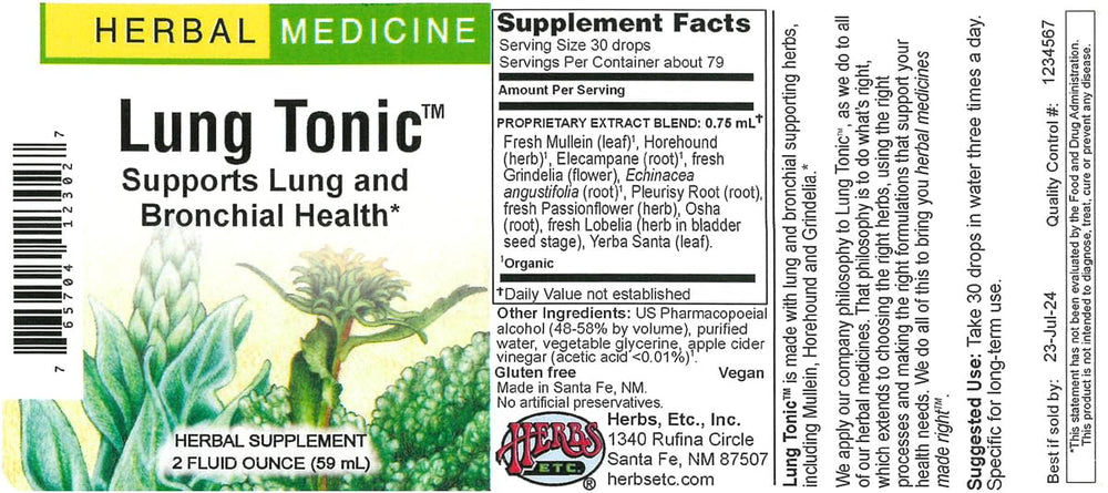 Using Lung Tonic daily routine for on-the-go wellness.