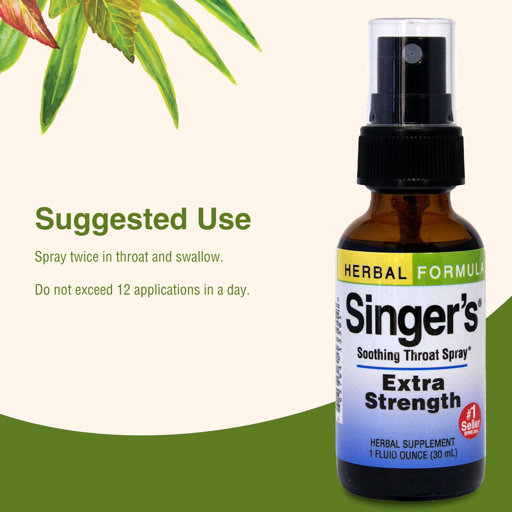 Herbs Etc. Singer's Saving Grace on a practice room desk during rehearsal
