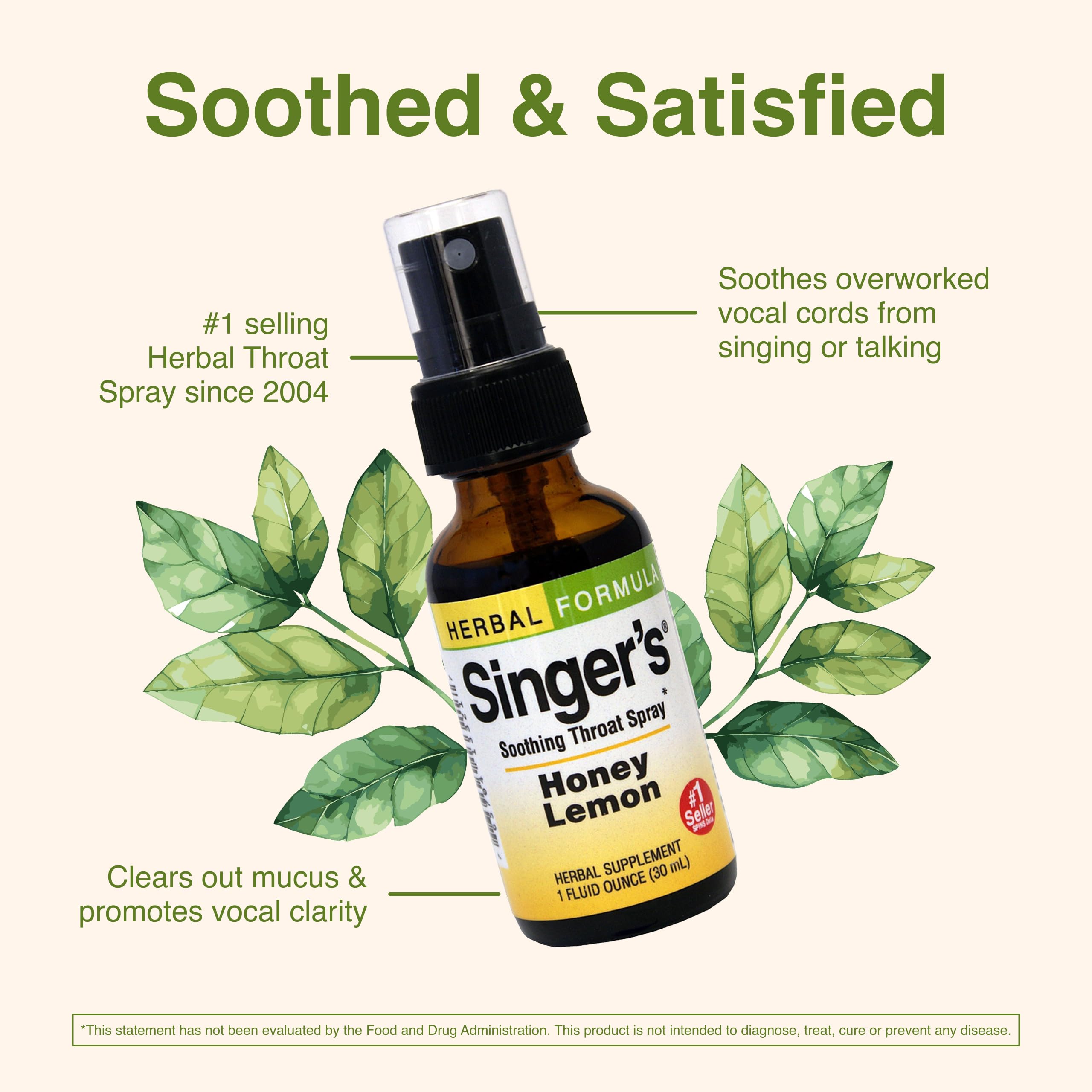 Herbs Etc. Singer's Saving Grace ingredients reveal yerba mansa, stoneroot, licorice for soothing notes.
