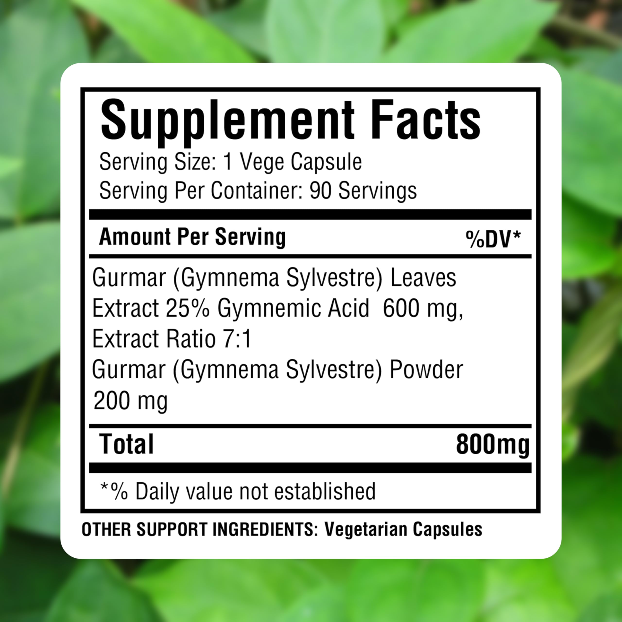Herbsforever Gurmar capsules closeup reveals plant-based capsules for vegan lifestyles