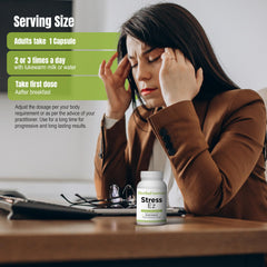 Herbsforever Stress Ez capsules daily-use image suggests versatile wellness support.