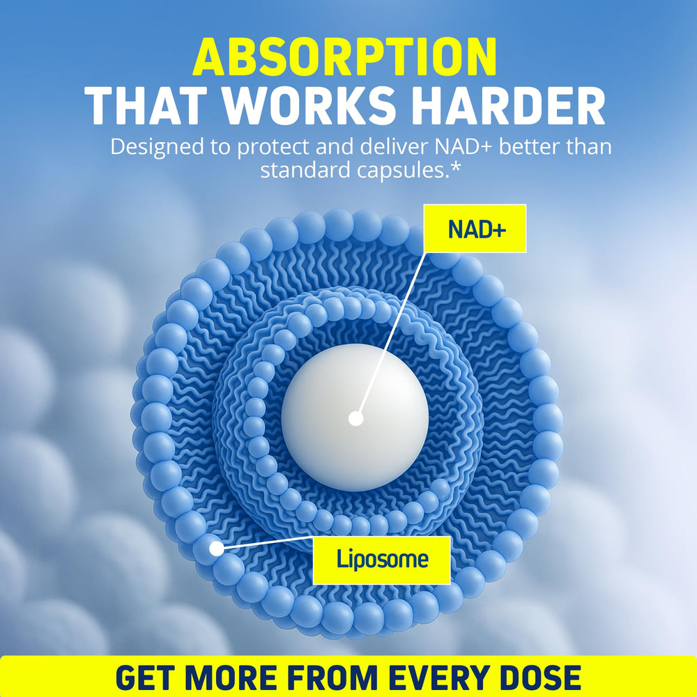 Herbtonics Liposomal NAD+ lemon splash signals refreshing flavor.