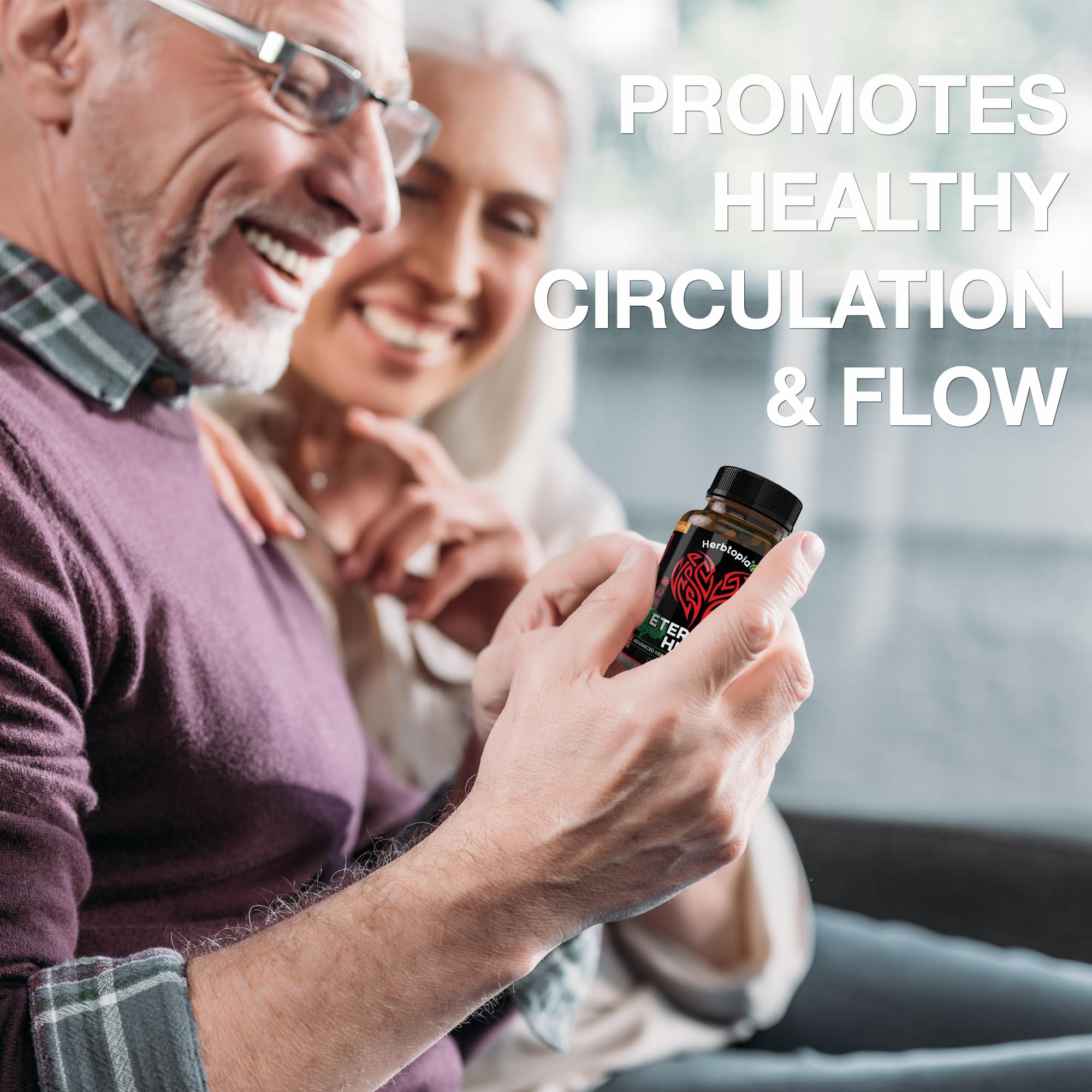 Black garlic component in Herbtopia Eternal Health for rich flavor and potential support