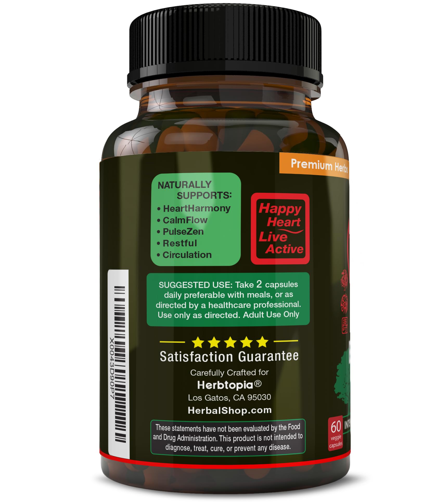 CoQ10 ingredient detail in Herbtopia Eternal Health supports cellular energy