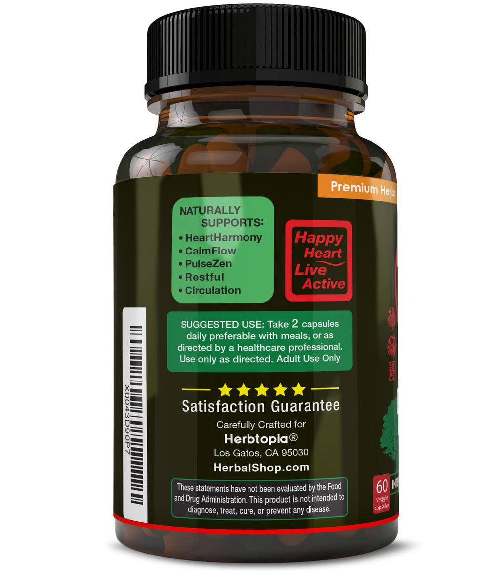 CoQ10 ingredient detail in Herbtopia Eternal Health supports cellular energy
