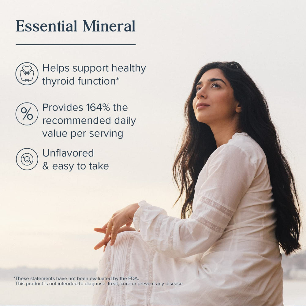 Heritage Store Nascent Iodine Drops amber glass bottle on shelf preserving freshness.