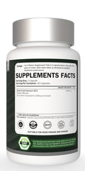 Heroot Organic Amla capsules packaging showing premium quality and natural ingredients.