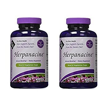 Herpanacine Diamond bottle shot highlighting daily skin support.