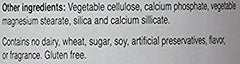 Herpanacine Diamond ingredient label showing vitamins and herbs blend.
