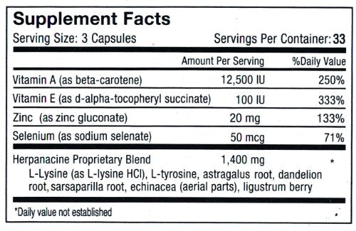 Herpanacine Diamond Skin Support bottle pour demonstrating simple dispensing during routines.