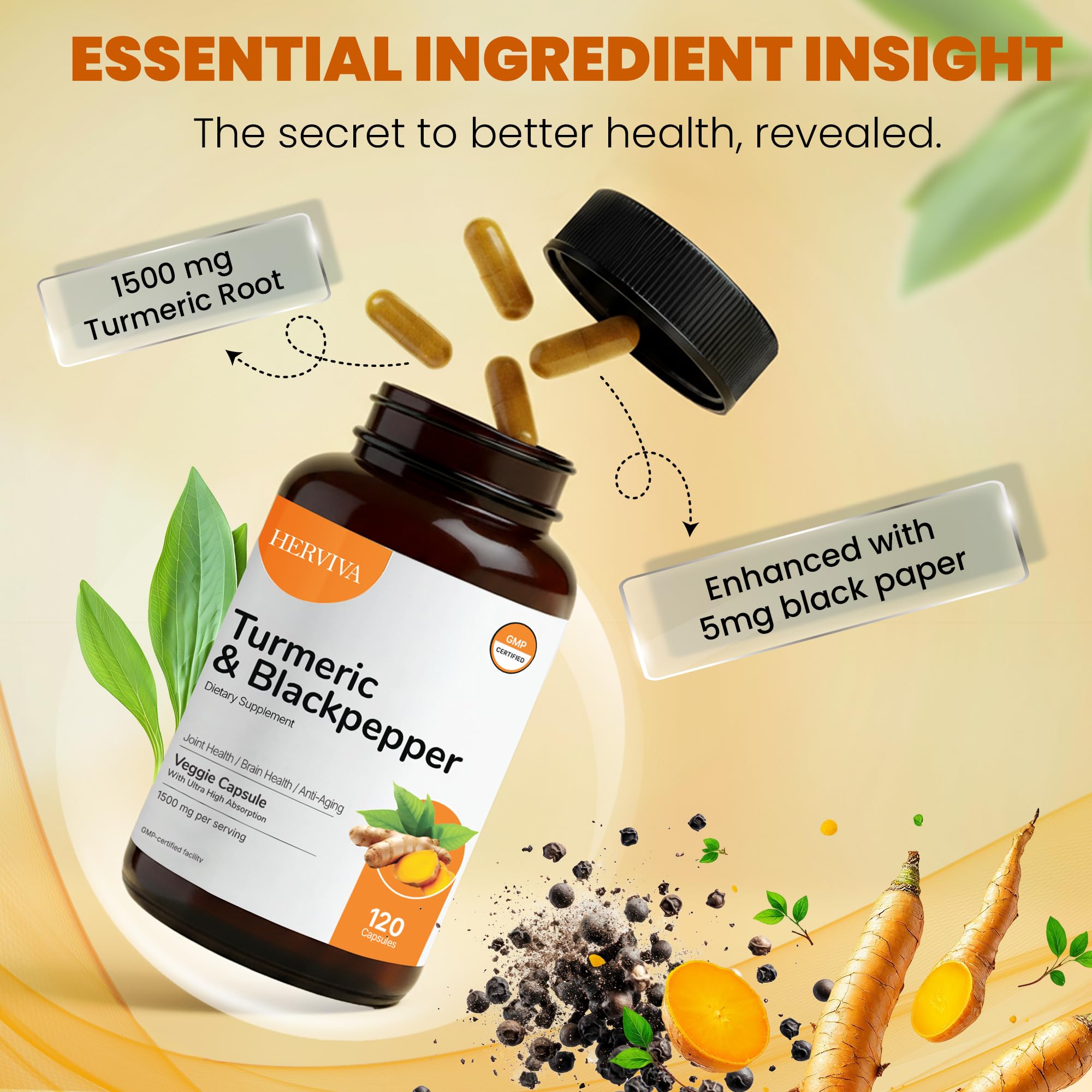 HERVIVA vegan hypromellose capsules illustrate cruelty-free wellness.