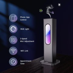 Herxsin neon lights shift colors to set mood in living rooms and studios.