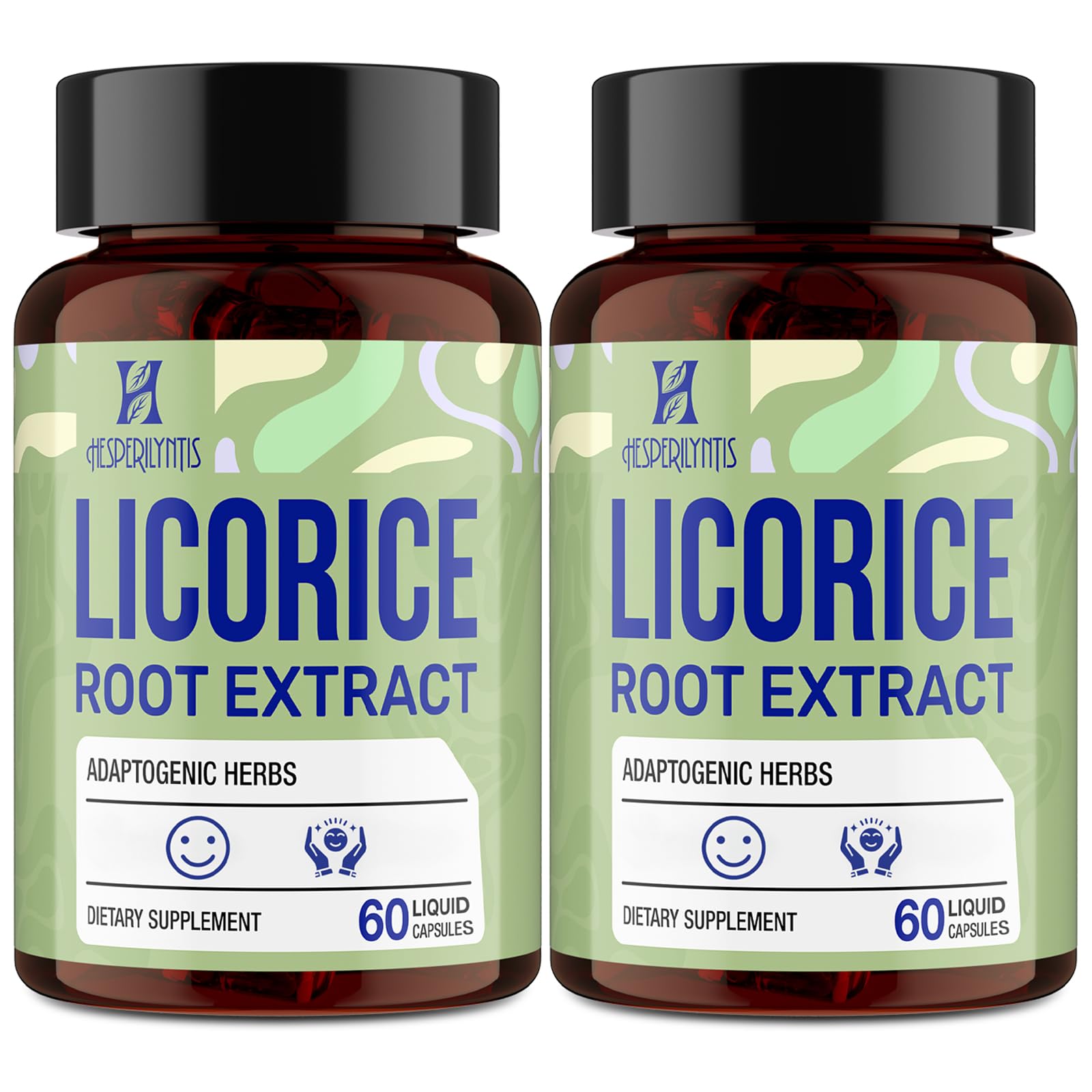 Hesperilyntis DGL licorice bottle label promoting daily digestive support