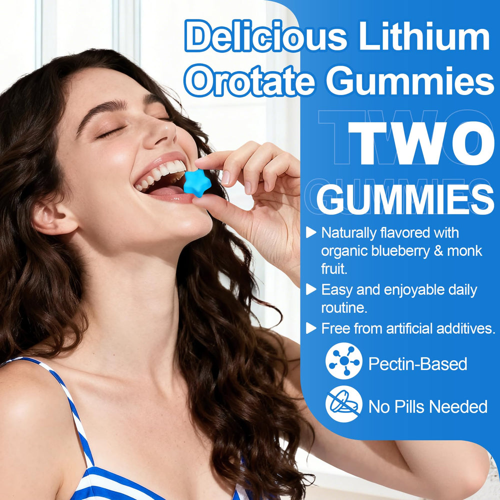 Gummies displayed on kitchen counter for convenient daily use.
