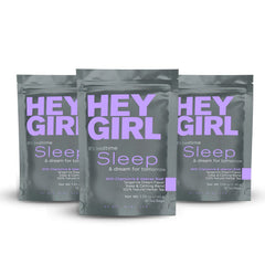 Hey Girl Sleep Tea bag with Tangerine Dream aroma for calm evenings.