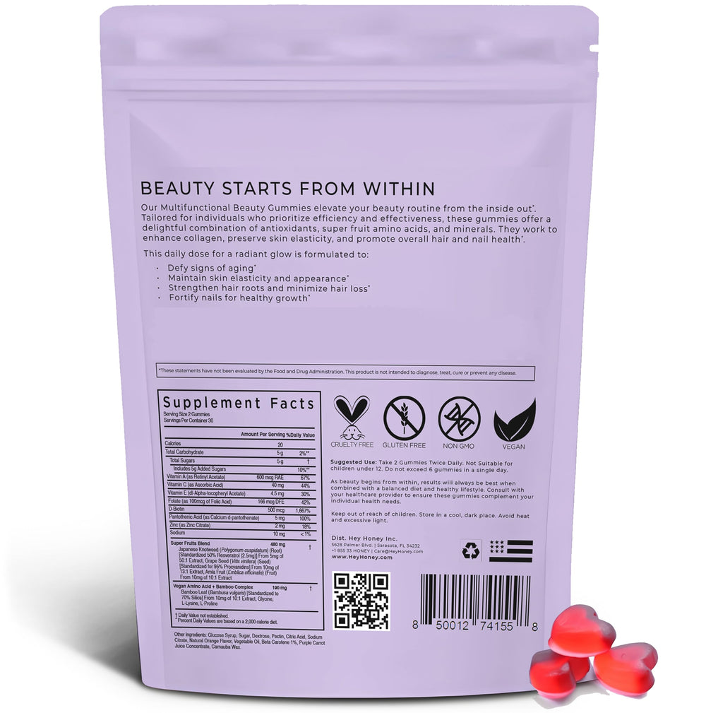 Hey Honey USA-made cgmp facility seal signaling quality