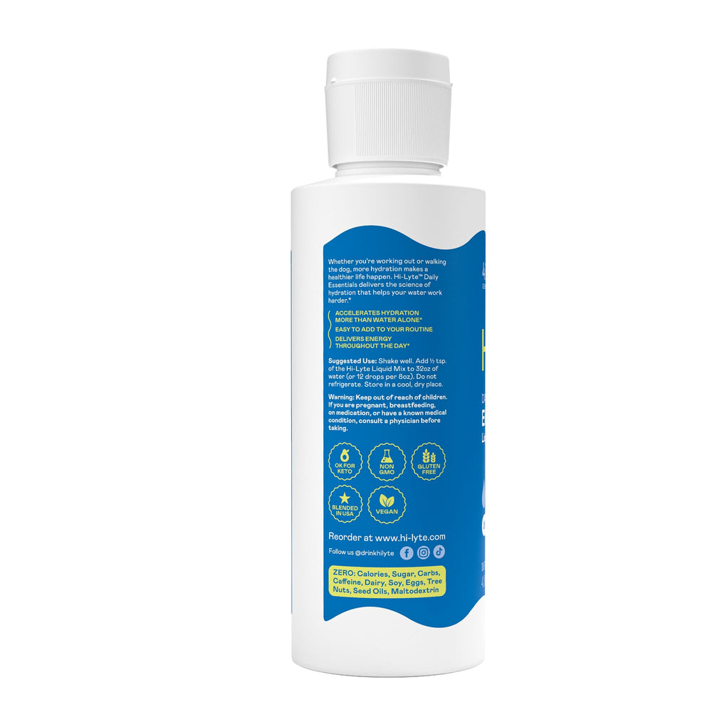 Hi-Lyte Keto-friendly electrolyte concentrate aiding endurance and recovery.