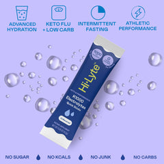 Hi-Lyte K1000 bottle closed, ready for daily electrolyte routine.