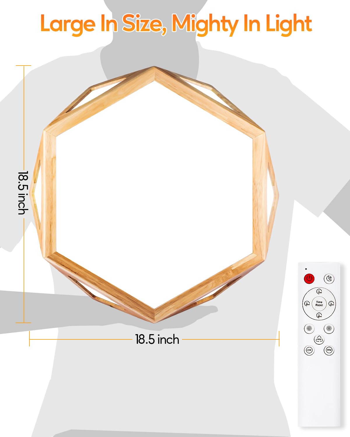 HIBOITEC color-temperature display close-up with warm to natural light options.