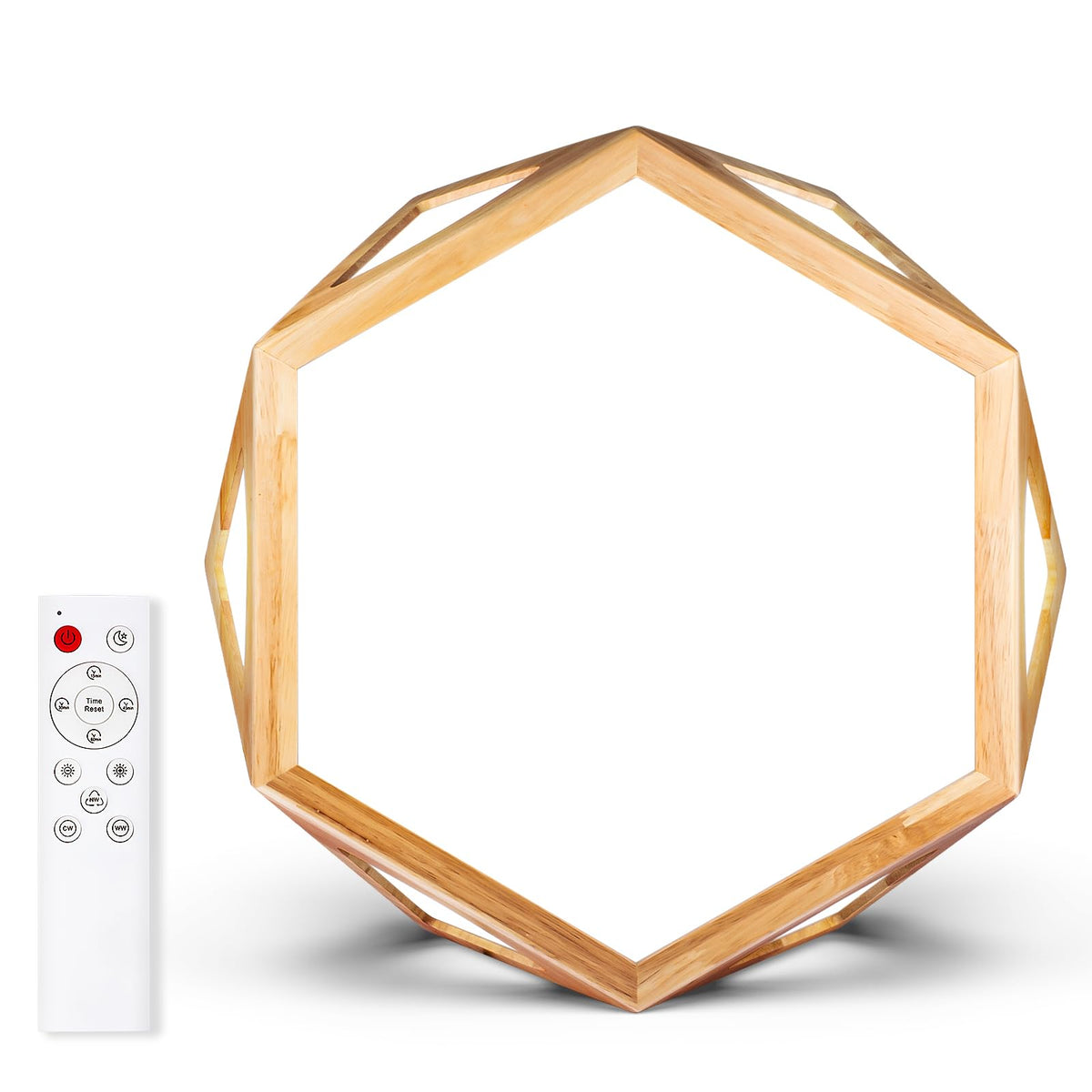 HIBOITEC Light Therapy Lamp front view, 10,000 lux for energizing mornings.