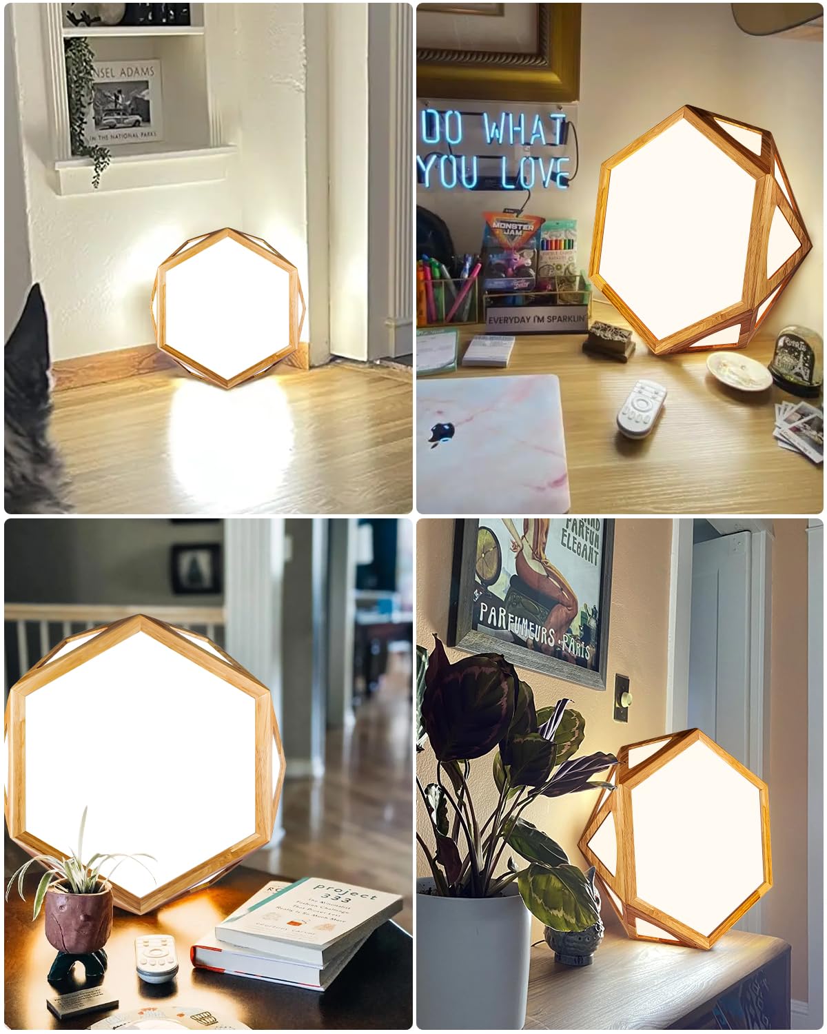 HIBOITEC gift-ready packaging highlighting versatile home decor and wellness benefits.