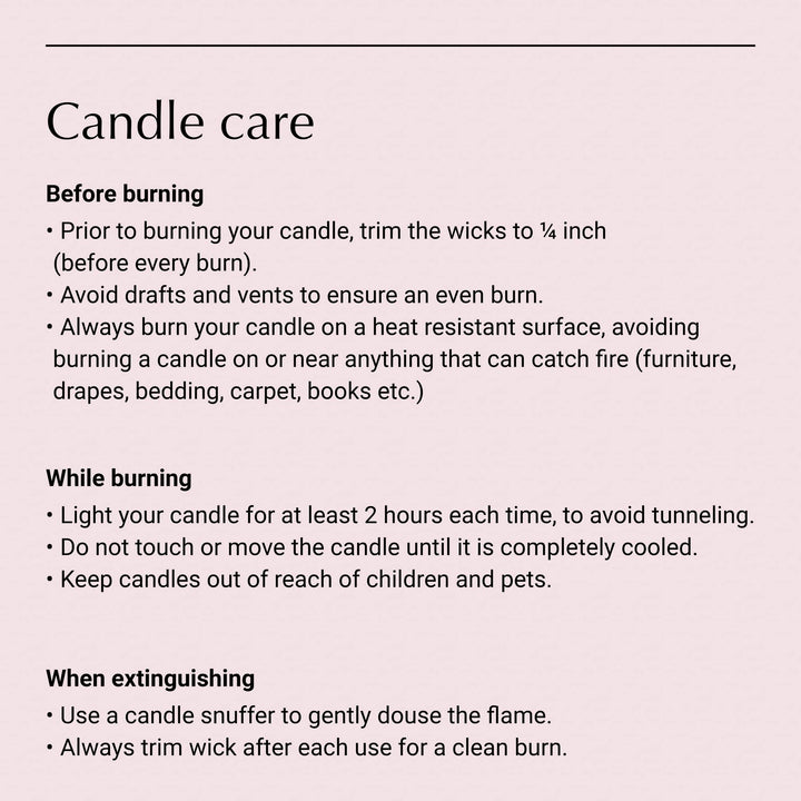 Hidden Label 12oz crystal candle delivers clean burn and balanced fragrance.
