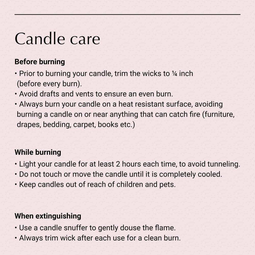 Hidden Label 12oz crystal candle delivers clean burn and balanced fragrance.