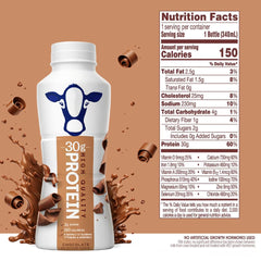 High Protein Chocolate Shake label shows 30g protein per serving.