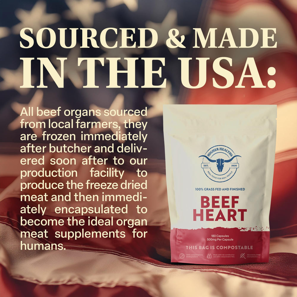 Carnivore-friendly Higher Healths formula suitable for paleo and keto lifestyles