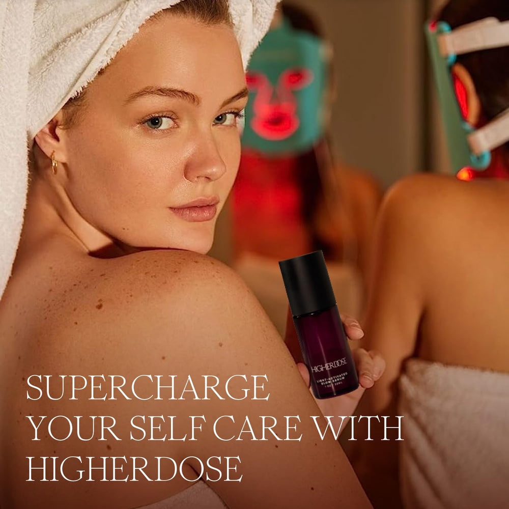 HigherDOSE at-home facial device supports spa-like sessions at home.