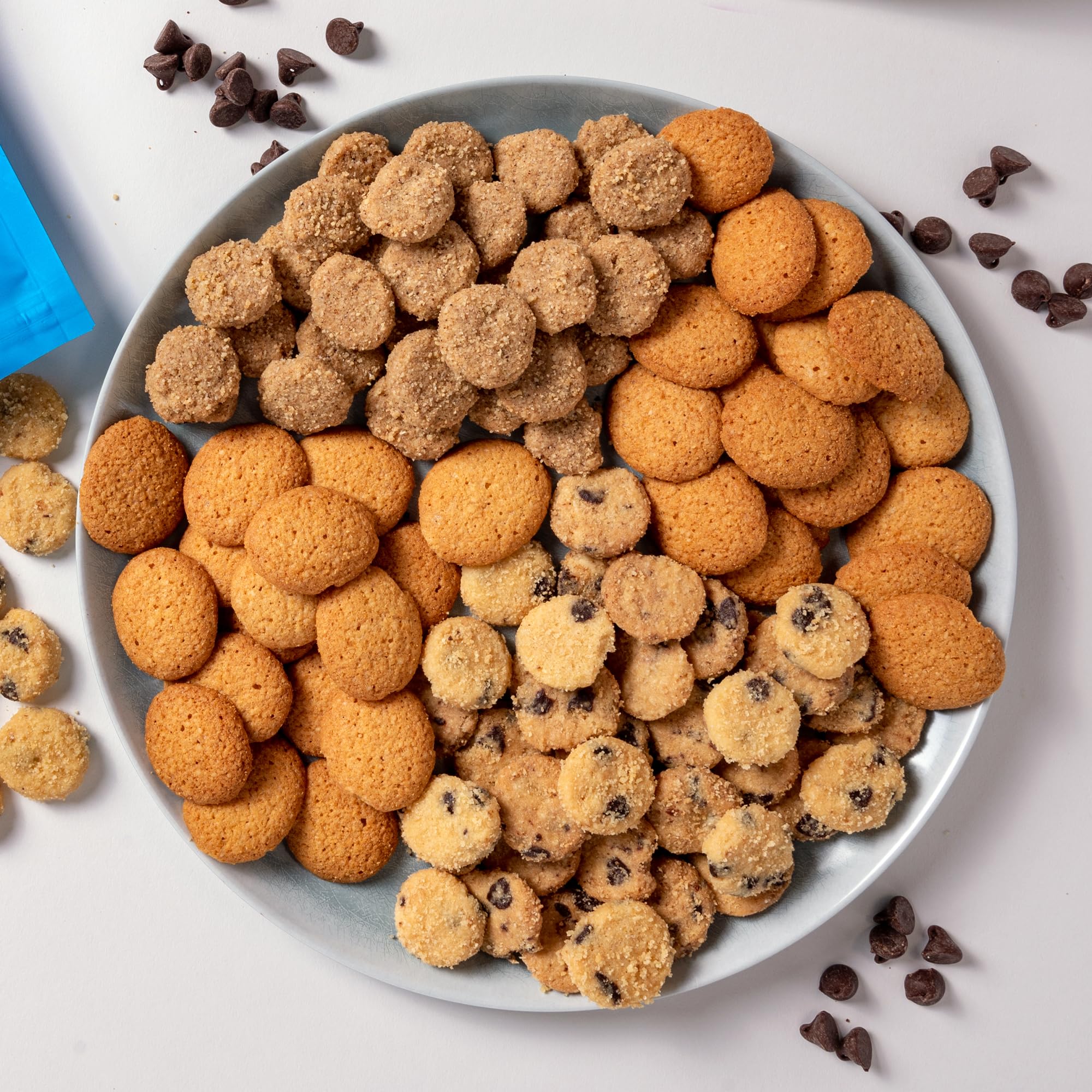 HighKey Sugar Free Cookies Almond Flour ingredients image emphasizes wholesome base for keto and diabetic friendly snacks.