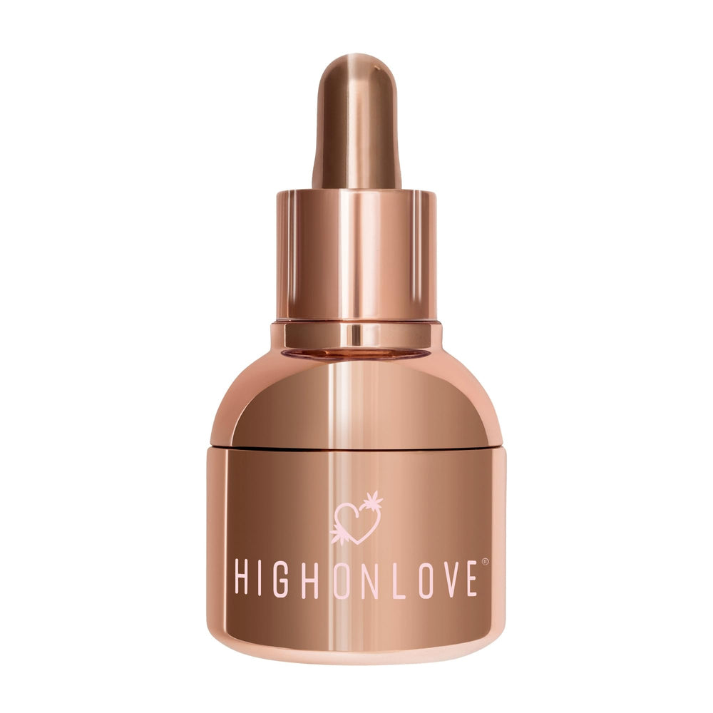 HIGHONLOVE O Oil bottle with dropper for precise hydration.
