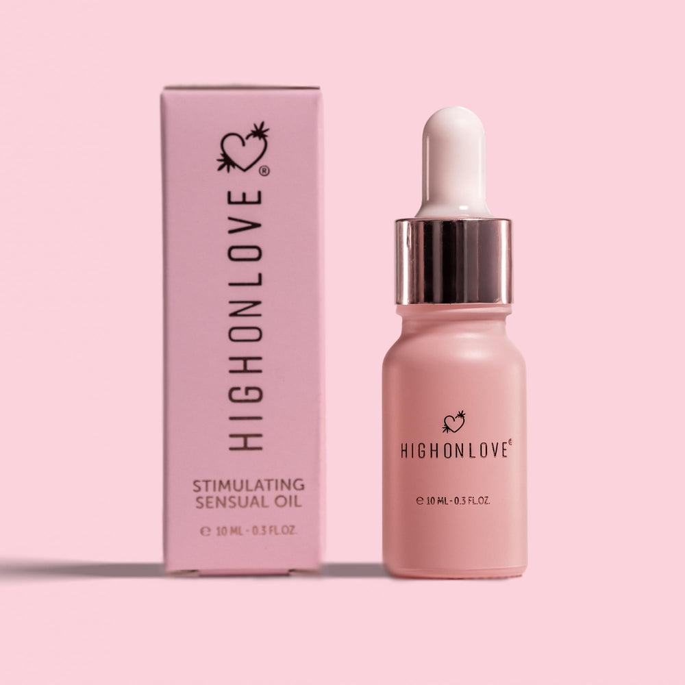 Canada-made small-batch HIGHONLOVE O Oil bottle highlighting quality