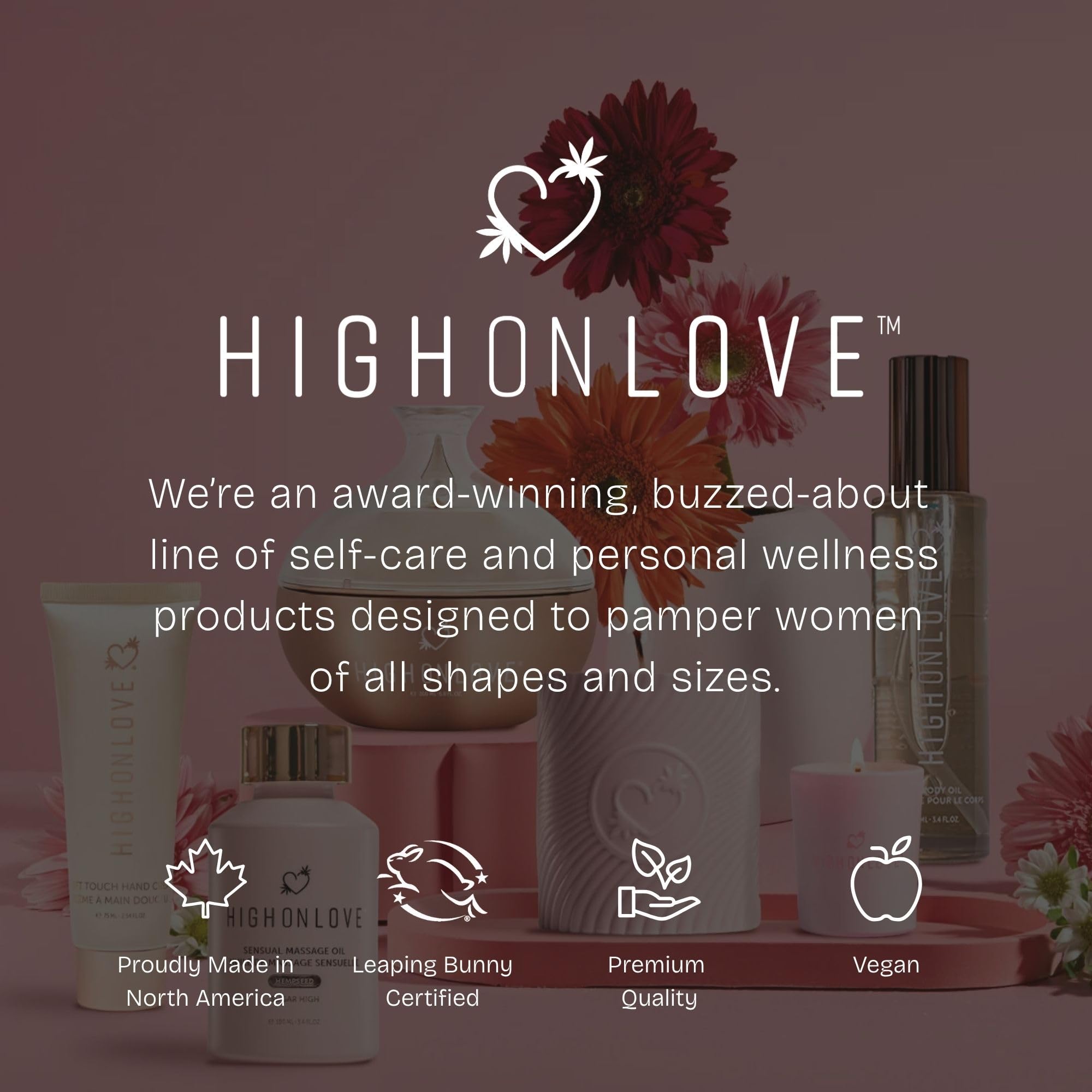 Close-up of HIGHONLOVE O Oil texture with silky glide