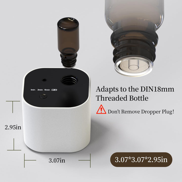 Hijoc Waterless Diffuser with durable ABS for reliable long-term use.
