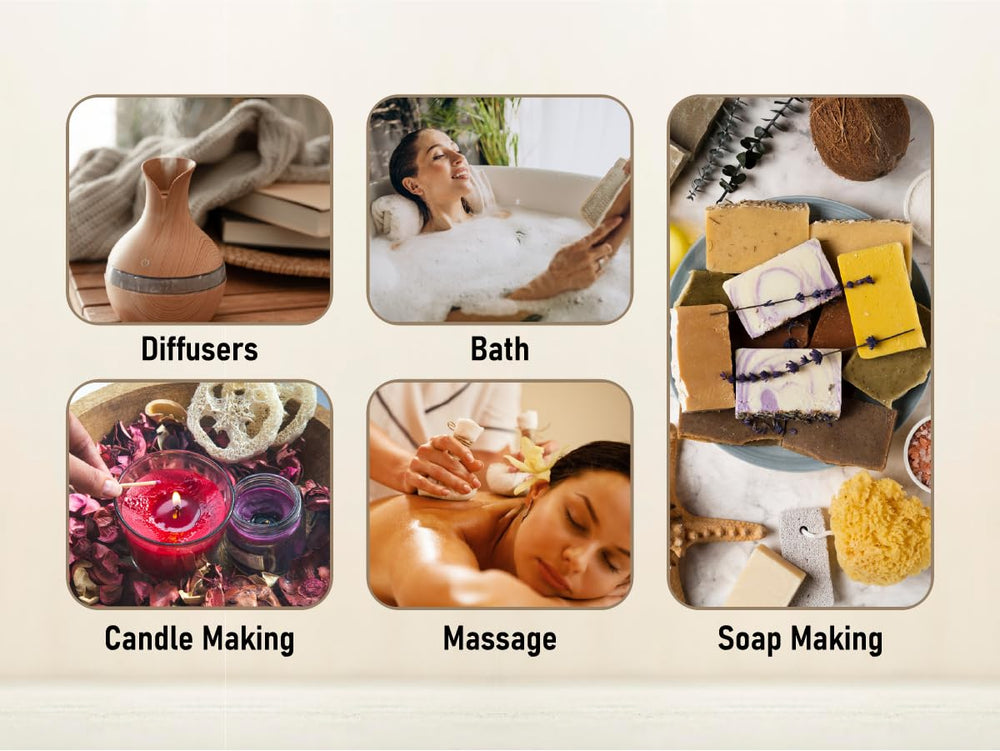 Hikona Heka aromatherapy diffuser blends for calming spaces.